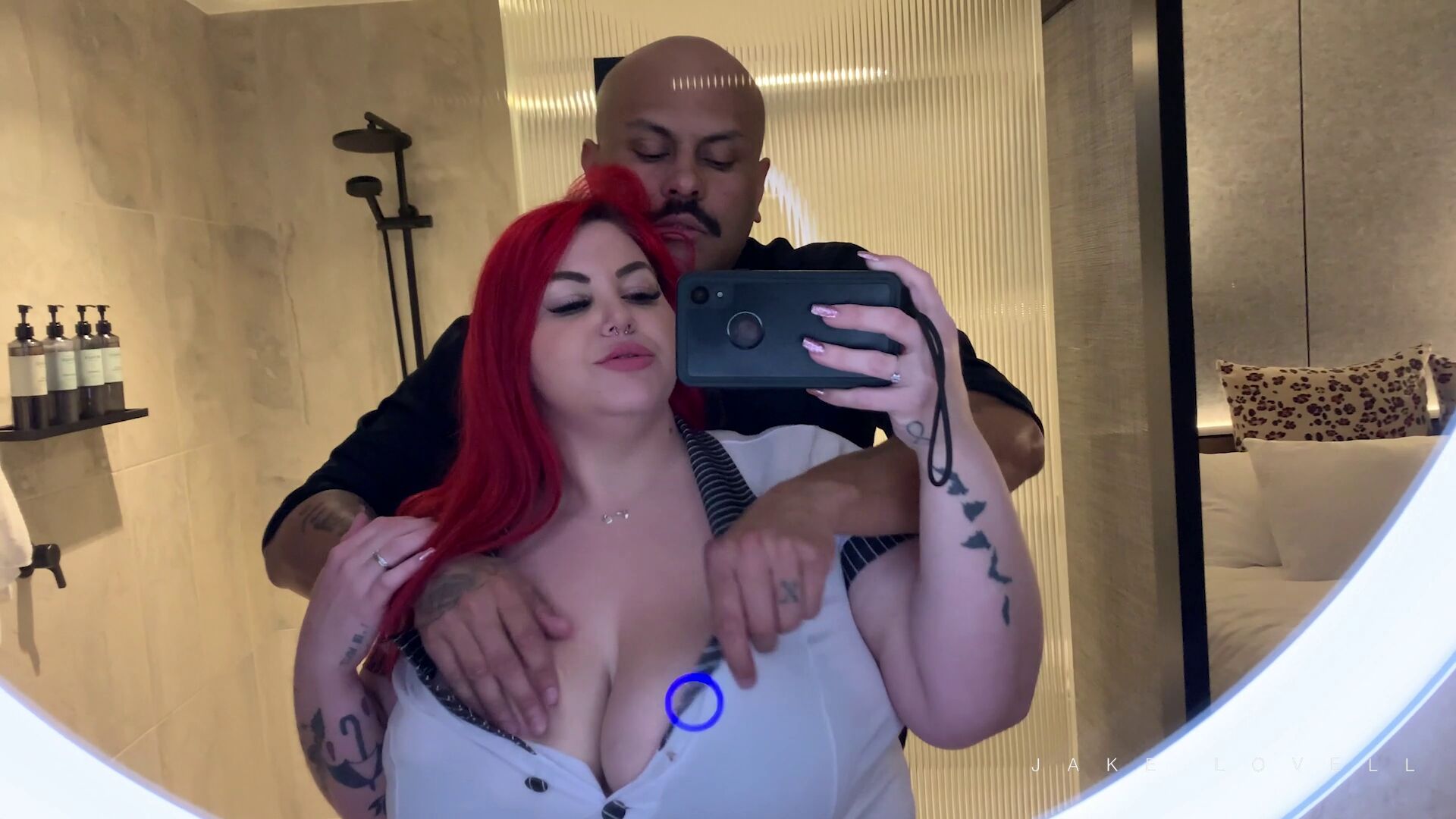 BBW Redhead PAWG Rides BBC